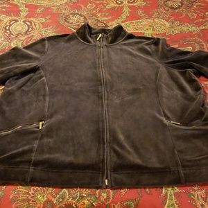 New!! Ralph Lauren Plus Size Brown Velour Outfit
